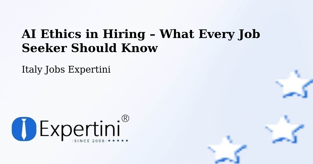 AI Ethics in Recruitment & Hiring – Castro - Castro, Italy Jobs Expertini