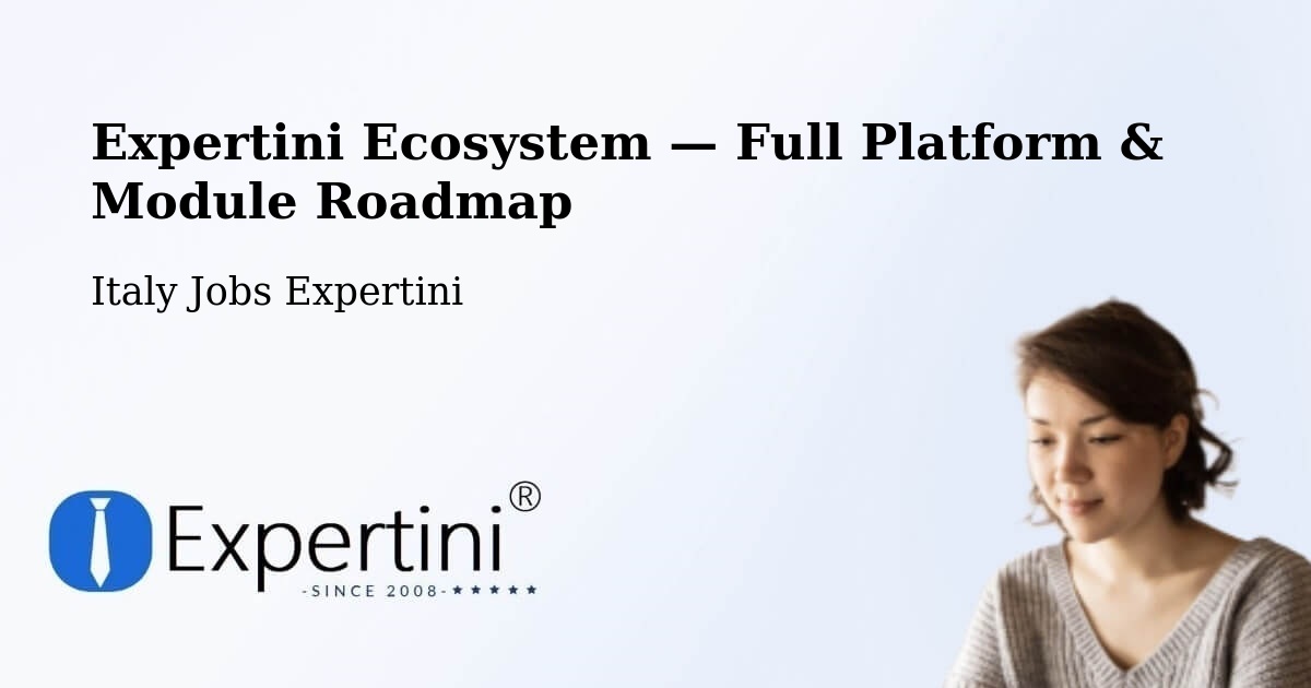 Expertini Ecosystem — Full Platform & Module Roadmap – Castro