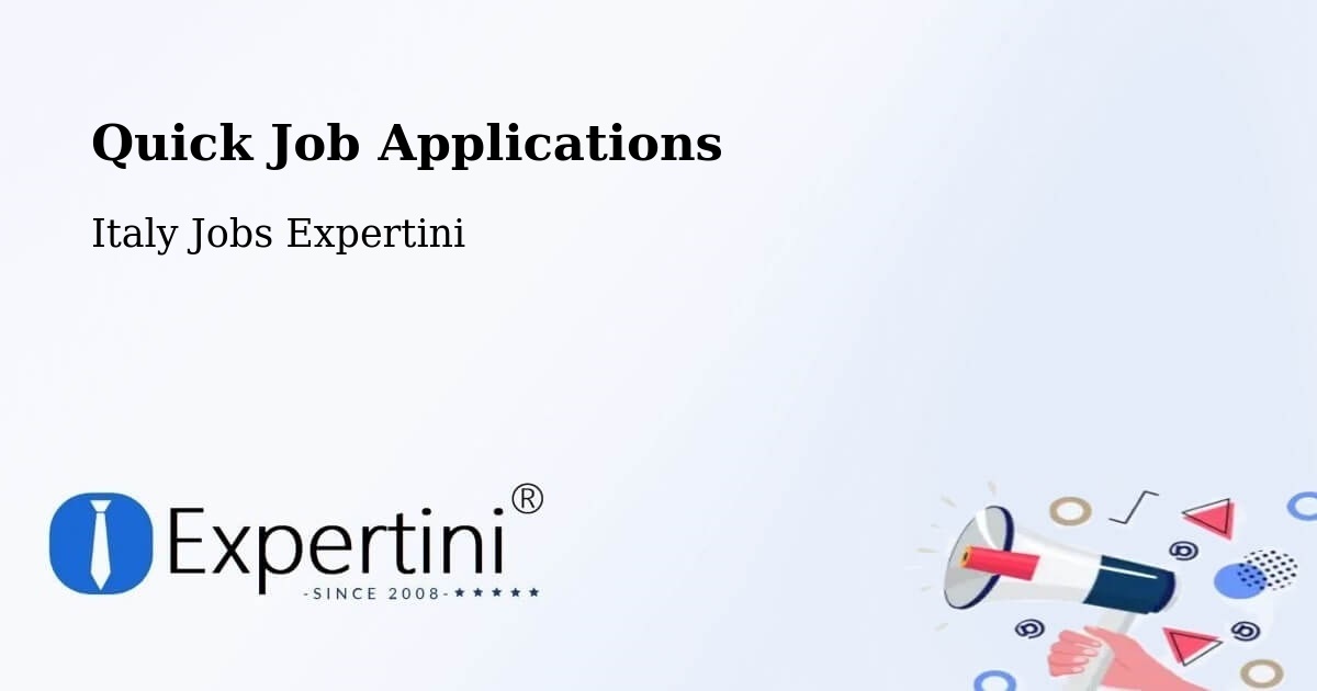 Quick Apply Feature – Castro - Italy Jobs Expertini
