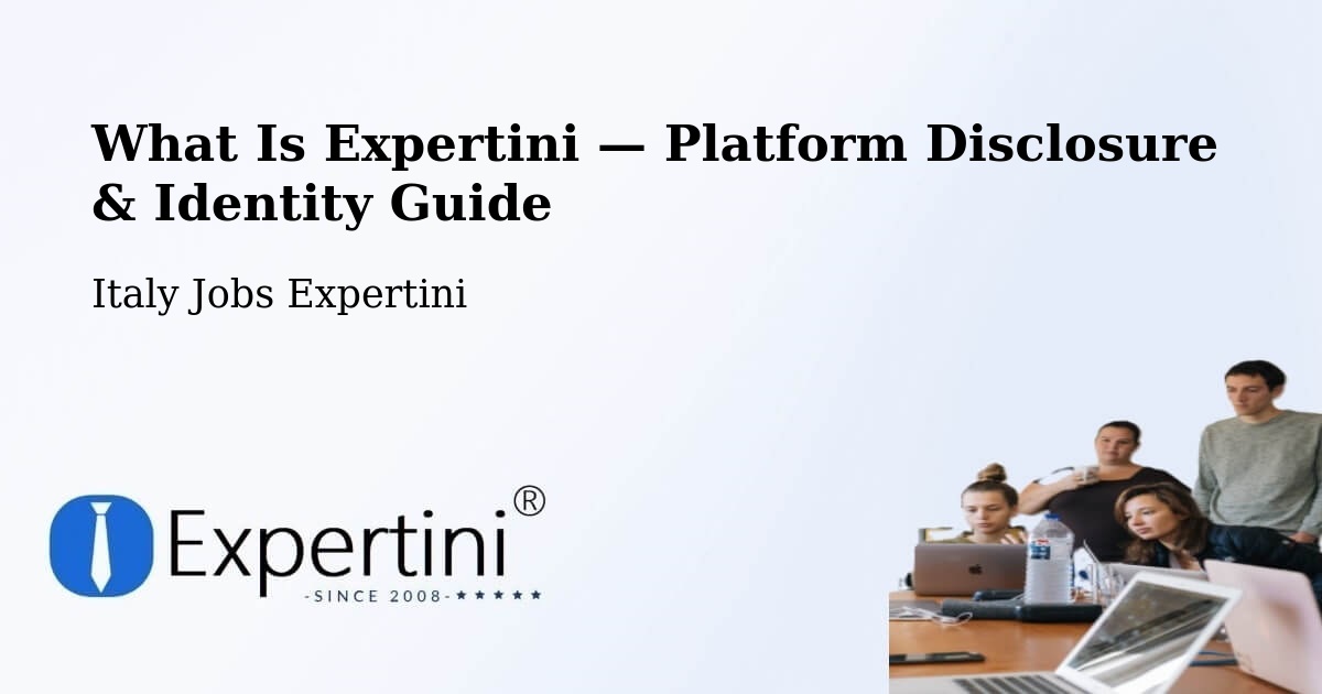 What Is Expertini — Platform Disclosure & Identity Guide – Castro